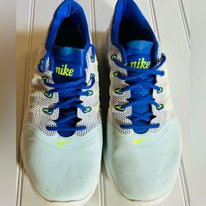 NIKE LUNAR womens size 7.5  empress blue golf shoes